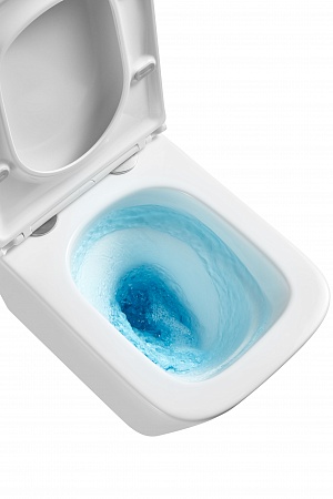 Подвесной унитаз безободковый Terminus Ватикан Monolit 490х340 белый Балаково - фото 8