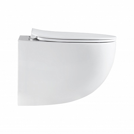 Подвесной унитаз безободковый Terminus Енисей Monolit 560х390 белый Балаково - фото 4